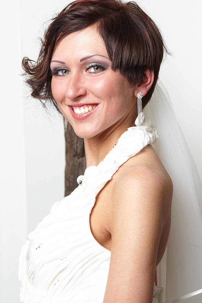Hochzeitsfrisuren kurz