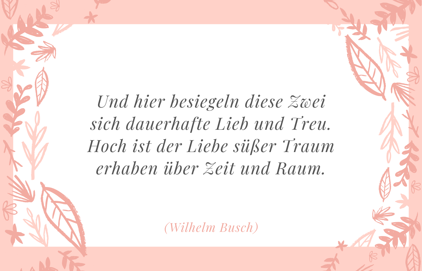 Hochzeitsglückwünsche Sprüche &amp; Zitate für Hochzeitskarte und Gästebuch
