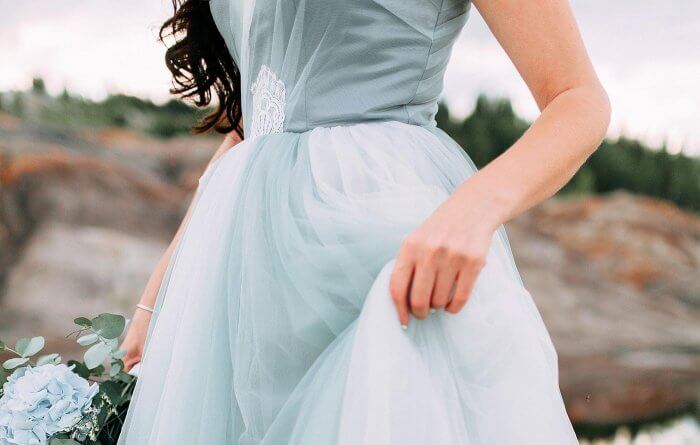 brautkleid färben