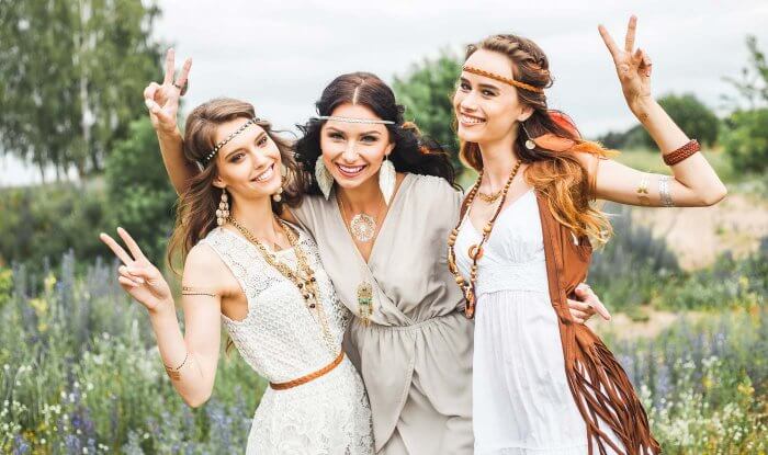 Hippie Kleid Hochzeit