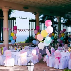 Luftballons Hochzeit Deko