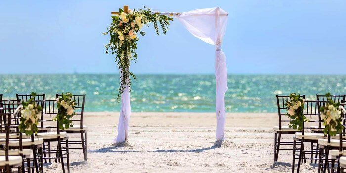 Trauung am Strand