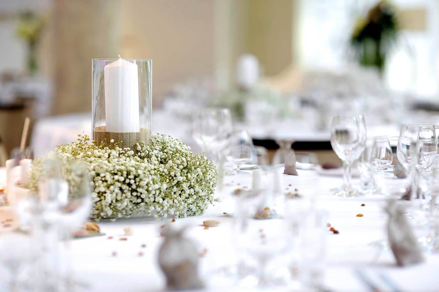 Blumengestecke für die Hochzeit Ideen, Tipps & Beispiele