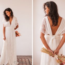 Brautkleid Boho