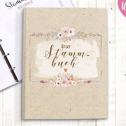 Stammbuch personalisieren