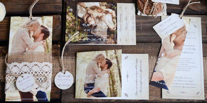 Hochzeitskarten Hochzeitspapeterie