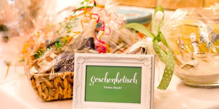 Hochzeitstisch online erstellen & Geschenketisch gestalten