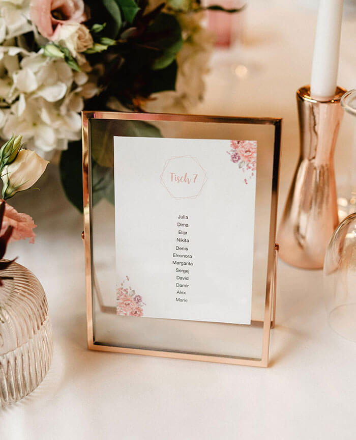 Tischkarten zur Hochzeit Die 30 besten Tipps, Ideen & Inspirationen!!!